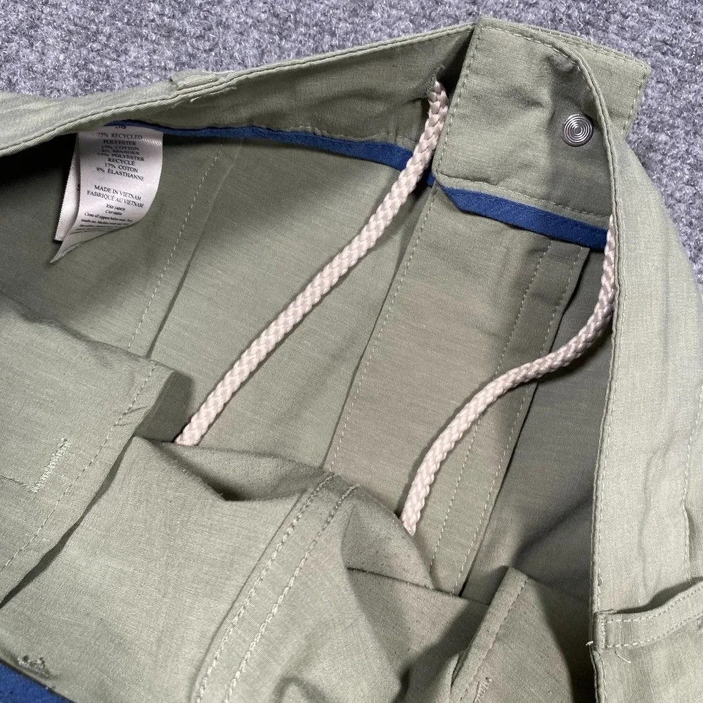 Faherty Shorts Mens 38 Green‎ All Day Lightweight Outdoor Pockets Casual Men